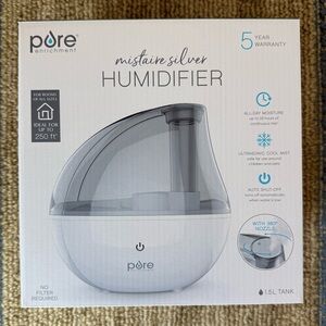 Pure Enrichment MistAire Silver Humidifier